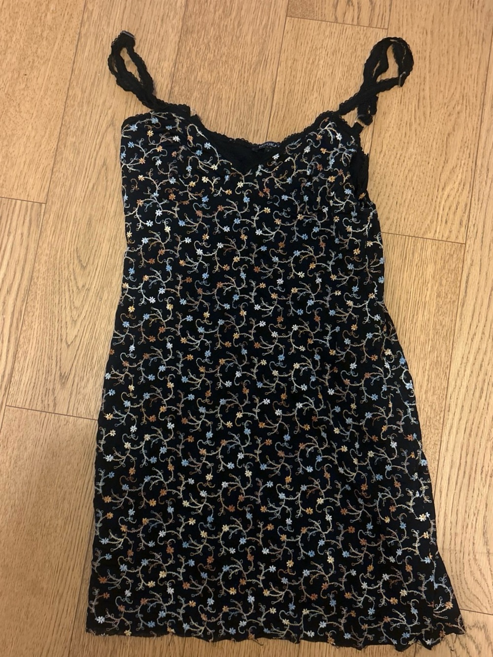 Kookai embroidered flower nightgown/dress